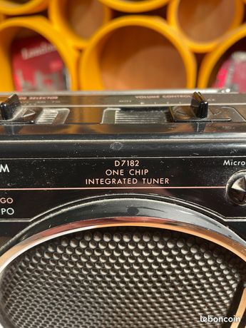 POSTE RADIO CASSETTE PHILIPS D 71/2 BANDES FM/AM PILES/SECTEUR *** -15