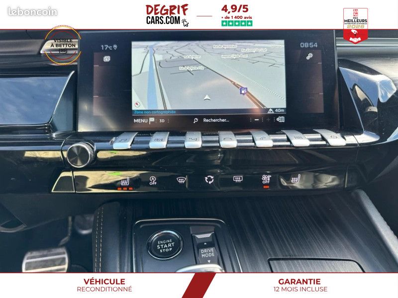 Peugeot 508 SW 1.5 BlueHDi 130 EAT8 GT + CUIR CHAUFFANT ET MASSANT + JANTES 19 + ATTELAGE + FOCAL... (image 30)