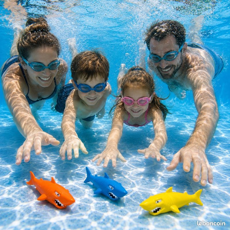 Lot De 8 Anneaux De Plongée Sous-marins YEURIé Pour Piscine - 14 Cm De Diametre 59102 B Lot De 8 Anneaux De Plongée Sous-marins YEURIé Pour Piscine - 14 Cm De Diametre 59102 B