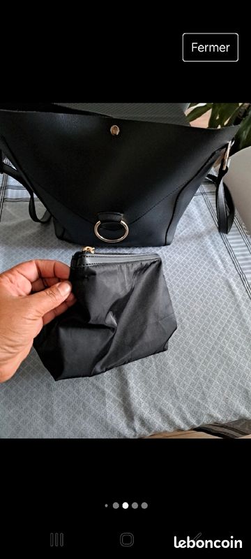 Sac à main noir (image 8)