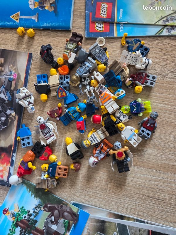 Lot de lego à reconstruire
Plus de 14 kilos avec leurs notices respectives
Différentes licences
Star wars ninjago technique citygo (image 8)