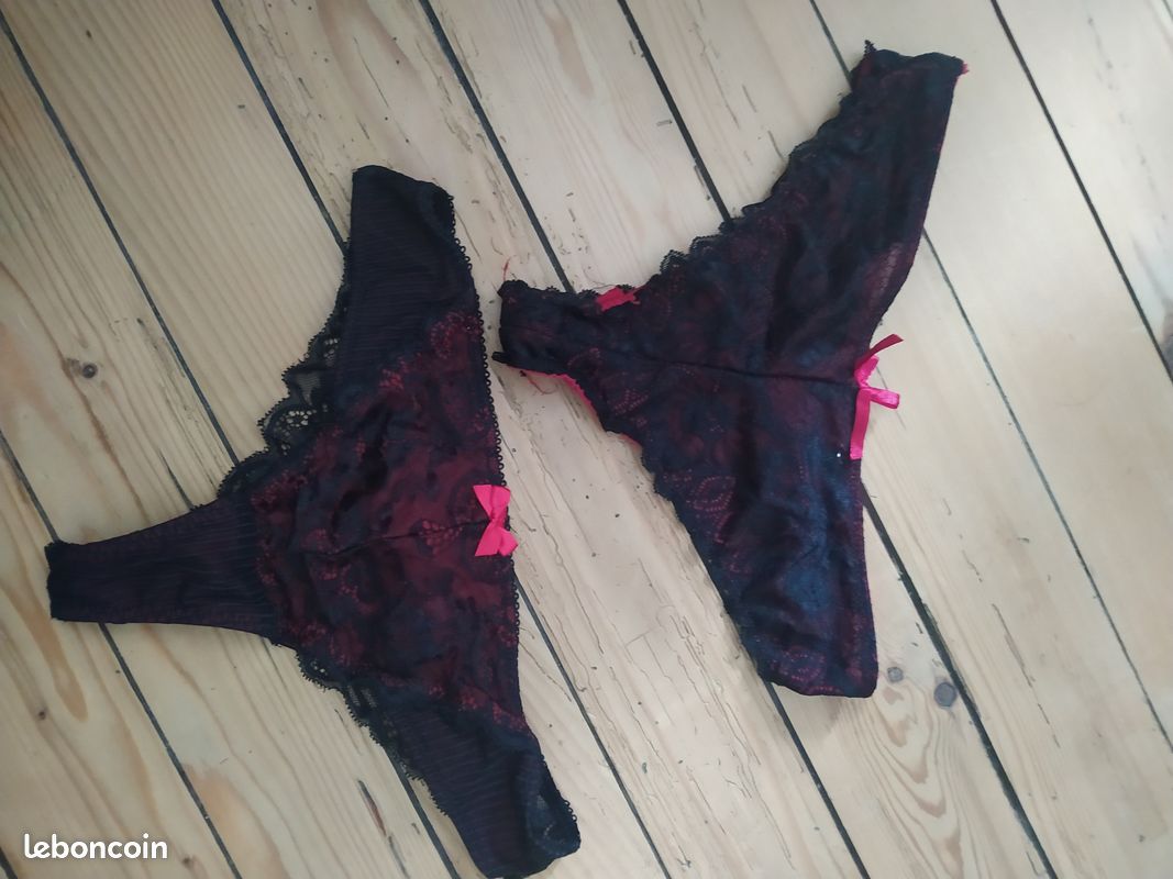 Ensemble lingerie rougegorge (image 2)