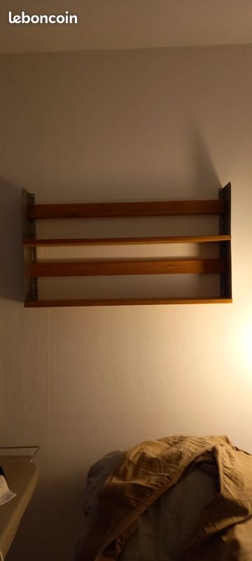 Etagere zinc et bois (image 1)