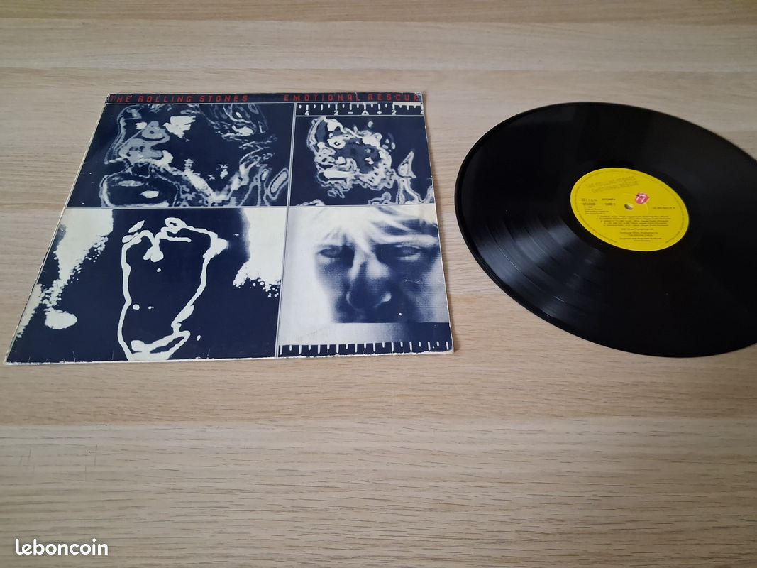 33 Tours The Rolling Stones – Emotional Rescue / 1980 Pop Rock (image 1)