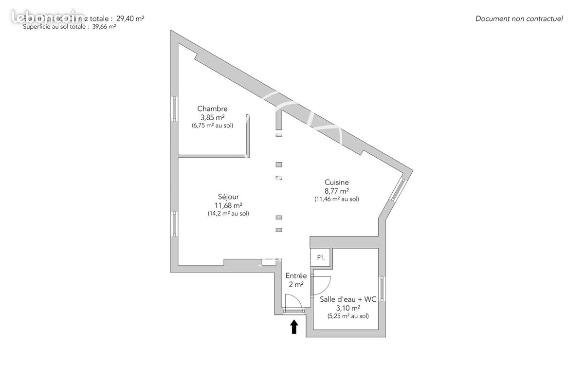 Appartement 2 pièces 40 m² (image 11)