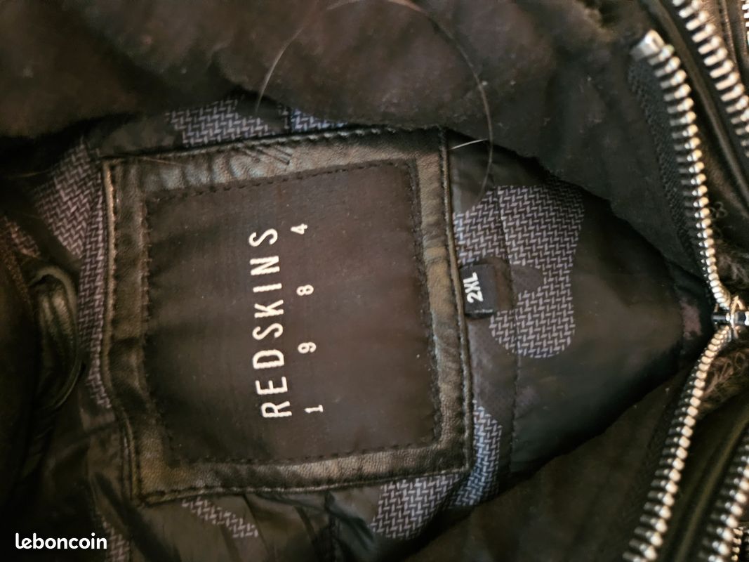 Blouson cuir redskins (image 3)