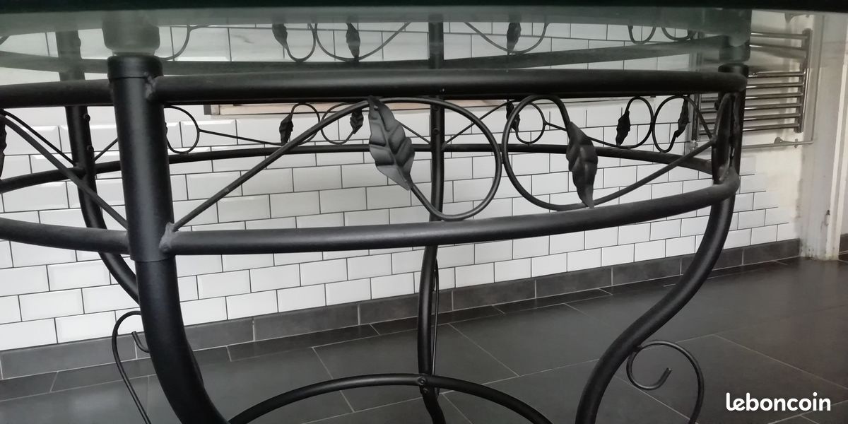Table en verre (image 4)