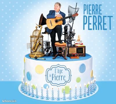 Pierre Perret "L'âge de Pierre" - Coffret 3 CD (Neuf sous blister) (image 1)