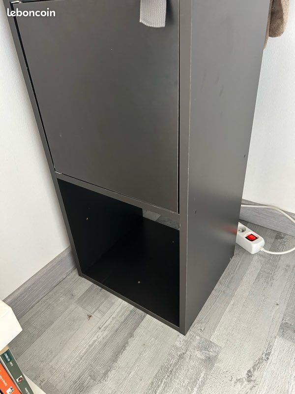 Duo meuble à case gris (image 1)
