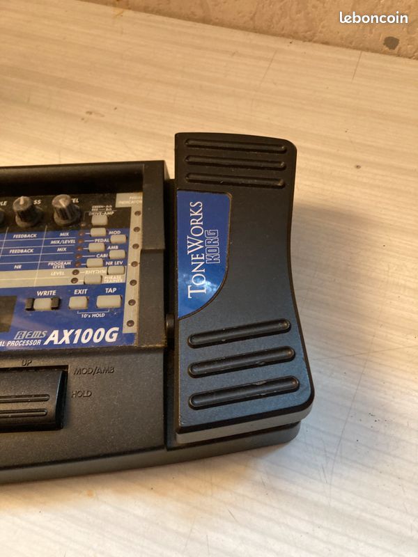Pédalier multi-effets guitare Korg AX100G – ToneWorks (image 2)
