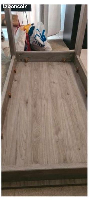 Table rectangulaire 80×140 à bord arrondi (image 3)