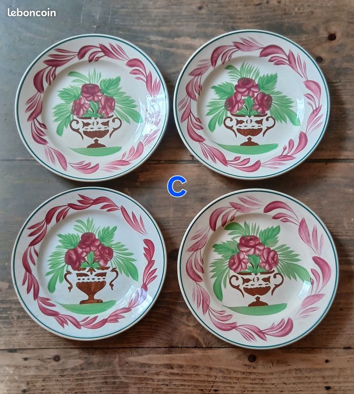 Assiettes sarreguemines (image 13)
