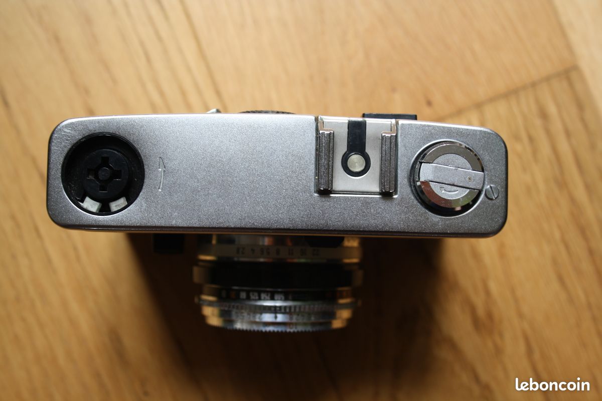 Appareil Photo Compact Analogique Porst Pocketpak EB Avec étui En Cuir - Occasion Collection