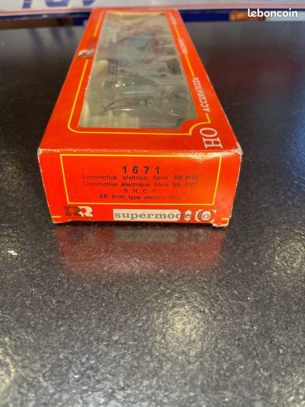Coffret Secours TGV – Caisse De Locomotive BB 67248 – Rivarossi – Occasion