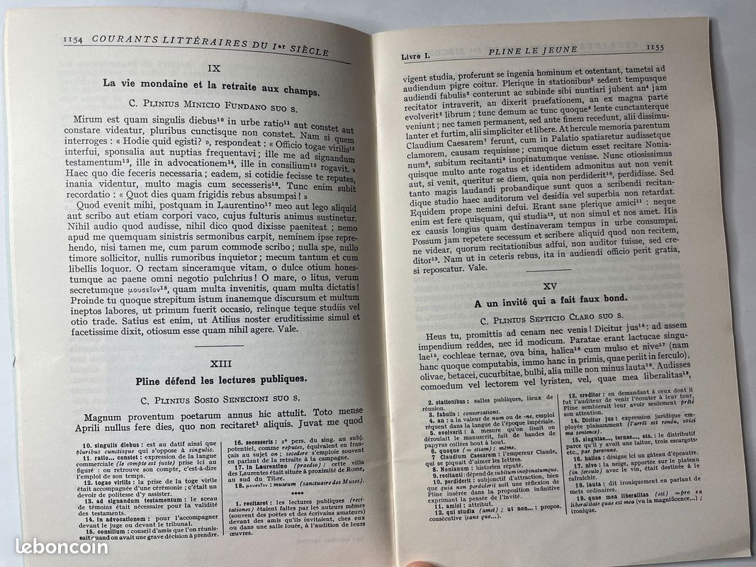PLINE LE JEUNE - Les lettres latines - Morisset et Thevenot (image 2)