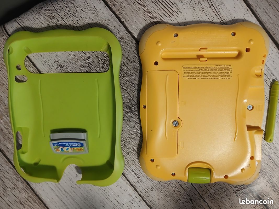 VTECH STORIO 2 Baby Avec Cartable :Tablette Tactile +2 Jeu+Pile Neuve Testé Fonc EUR 16,90