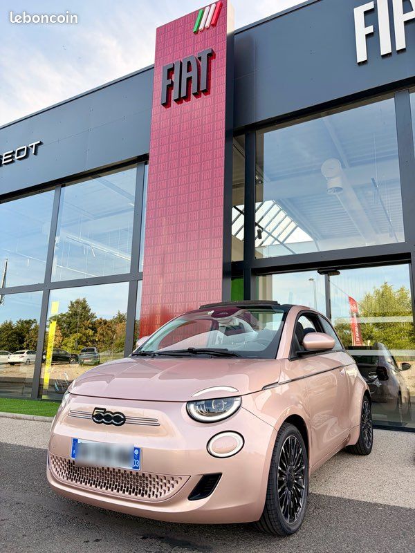 FIAT 500e CABRIOLET 118 ch – 42 kWh – ICÔNE PLUS – 2021 (image 1)