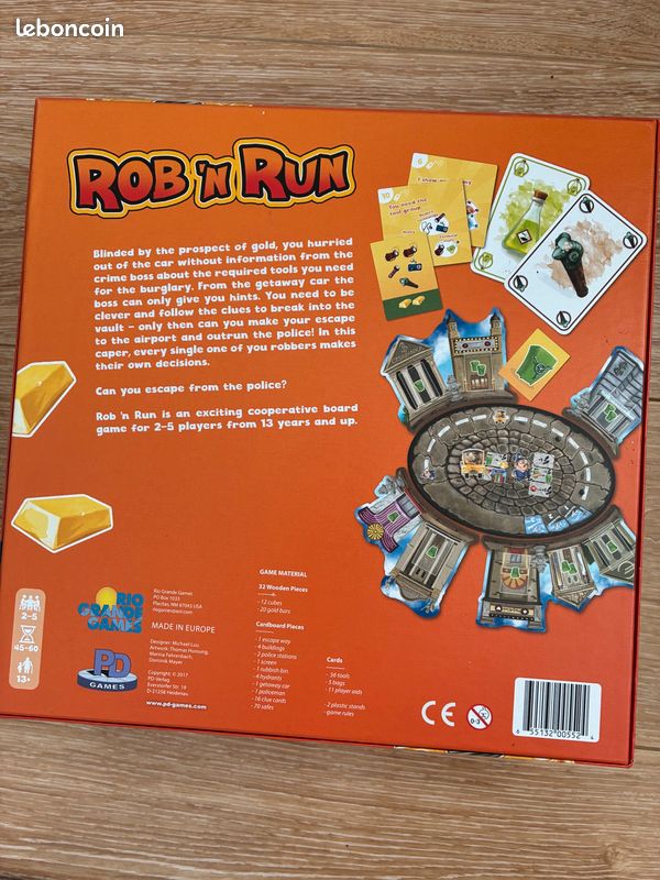 Rob 'n Run - jeu de société (anglais/allemand) (image 2)