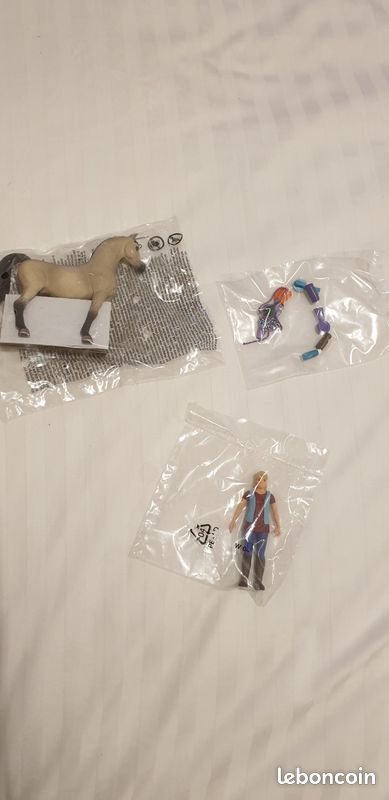 Personnage et cheval schleich (image 1)