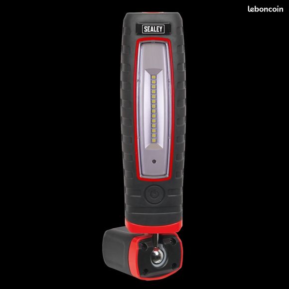 Sealey Inspection Lumière rechargeable 360 ° 14 SMD DEL 3 W SMD Noir ION-LITHIUM (image 1)