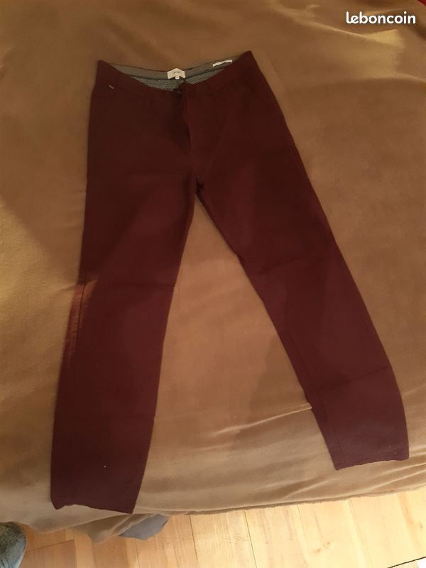 Pantalon homme Jules Bordeaux 40 (image 1)