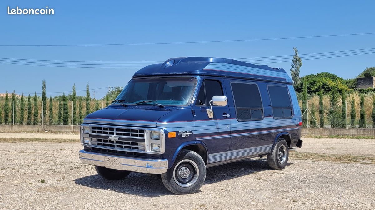 1991 CHEVROLET G20 révisé van américain prêt à partir en vacances (image 3)