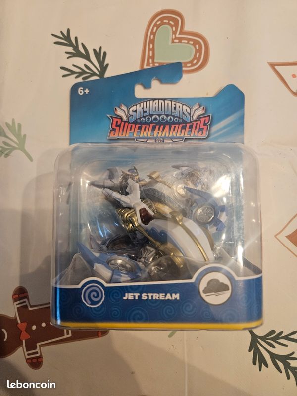 Figurine Skylanders Jet Stream Superchargers Véhicule Ciel - Jeux vidéo