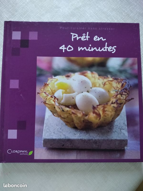Prêt en 40 minutes Ed Clorophyl pour cuisiner sans stresser Neuf (image 1)