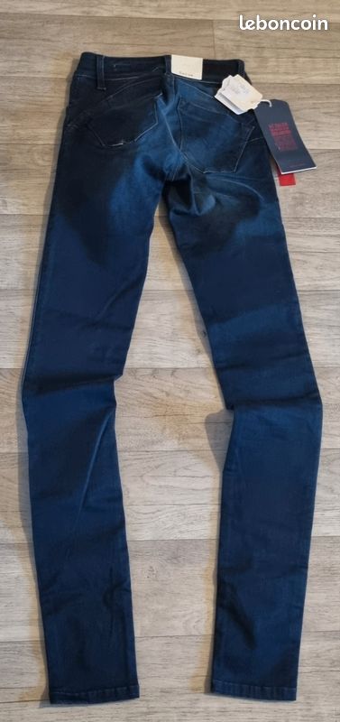 Body femme Salsa 93%Coton Taille XS Couleur Bleu Neuf