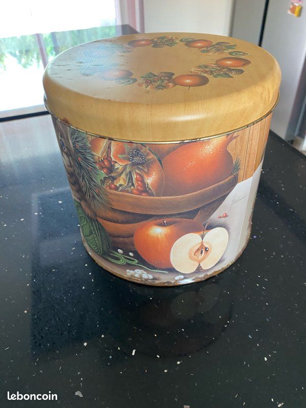 Grande Boîte pour chat métallique Ballocco vintage (image 3)