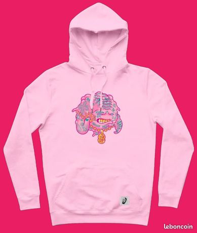 Sweat-shirt capuche Krang Barlou Seth Gueko Vêtements