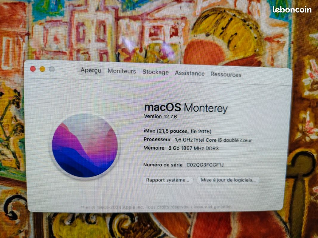 IMac 21.5"/1.6DC/8GB/1TB-BEL (image 6)