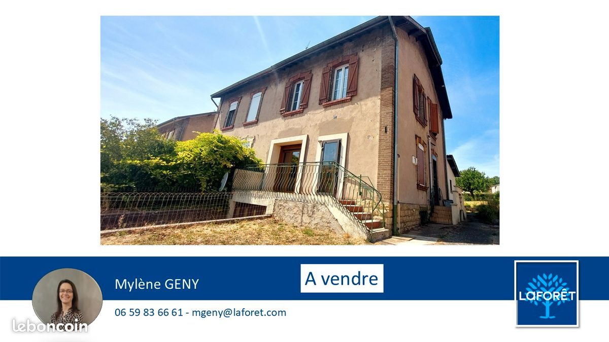 Maison 5 pièces 118 m² · à Valleroy · 118 m² · 157 000 €