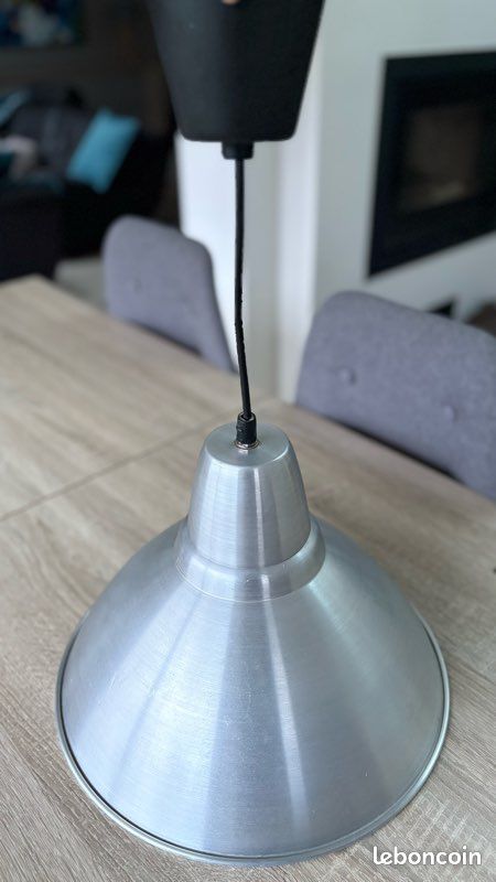 Très belle suspension métal brossé (image 2)