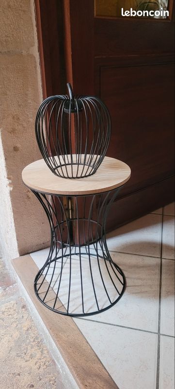 Tabouret ferré forge (image 2)