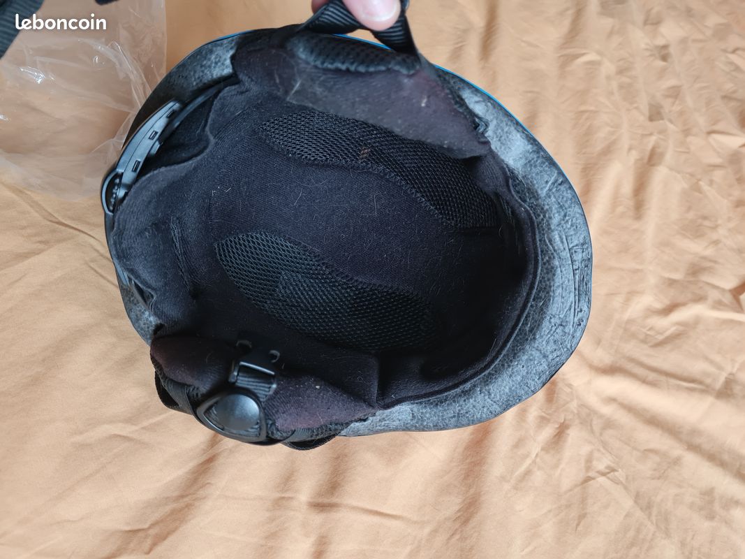 LOT : Casque de ski Salomon enfant 53 cm/56 cm (Taille M) + Masque de ski Wedzee beau temps (image 6)