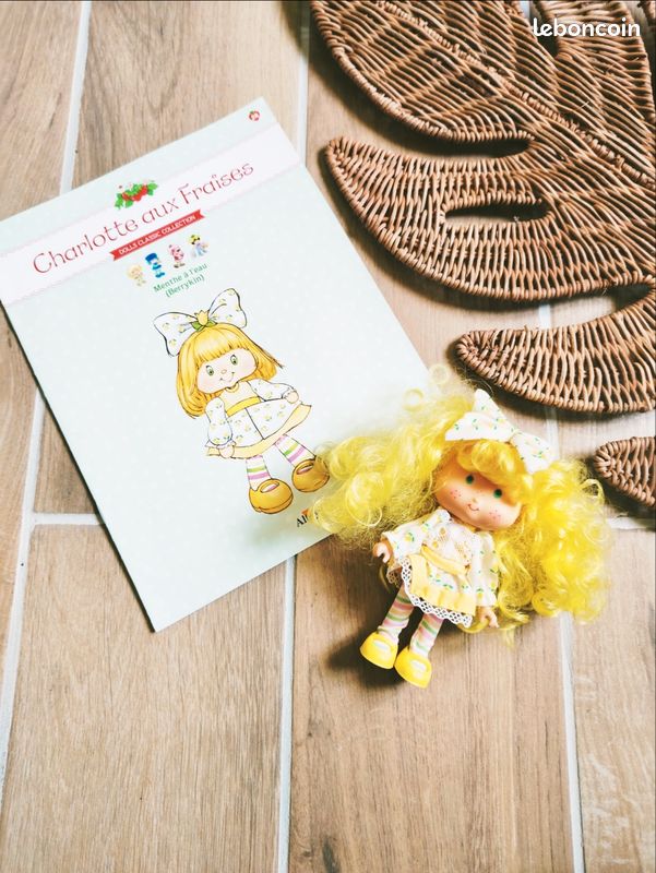 Figurine Strawberry Shortcake Menthe à L'eau – Charlotte Aux Fraises, 14 Cm, Altaya