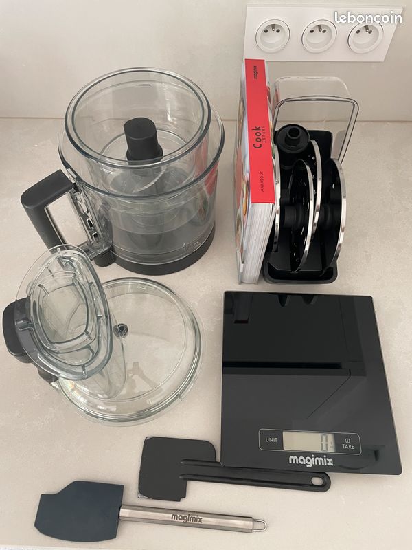 Robot cuiseur Magimix Cook Expert chrome mat complet & Cuiseur Vapeur grand format (image 6)