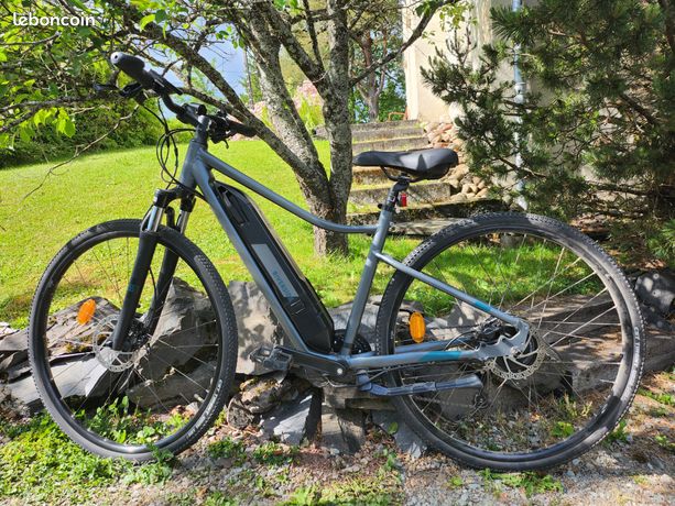 AFFAIRE Vélo Tout Chemin électrique RIVERSIDE 500 E Gris Vélos