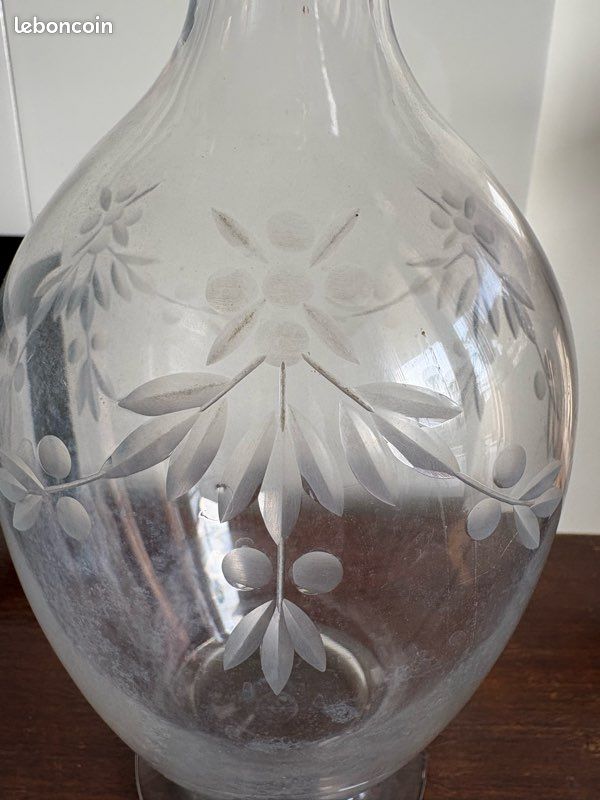 Grande carafe à vin cristal Nancy (image 5)