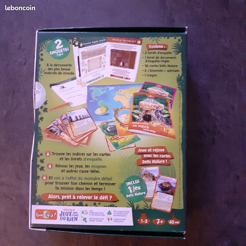 Jeu DEFIS NATURE - ESCAPE - Exploration secrète (image 2)