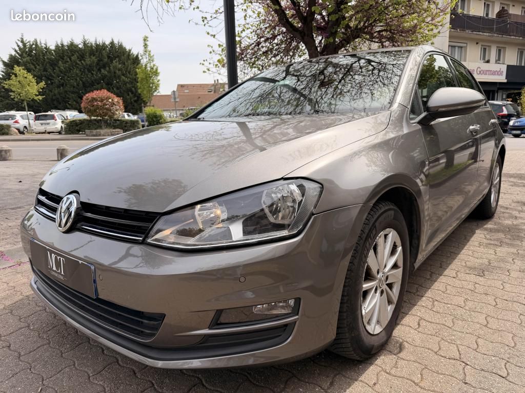 VOLKSWAGEN GOLF 1.6 16V TDI CR FAP BlueMotion - 105 - BV DSG 7 VII BERLINE Confortline PHASE 1 (image 1)