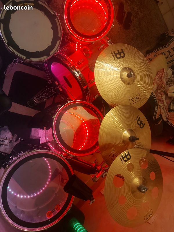 Batterie acoustique Pearl acrylique (image 6)