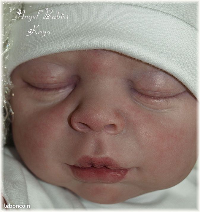 Kit Poupée Reborn Vierge Kaya Par Eva Helland + Body - 21 Pouces