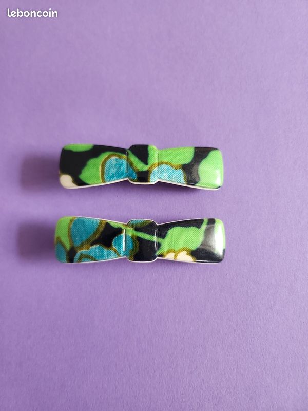 Lot de 2 barrettes vintages (image 1)