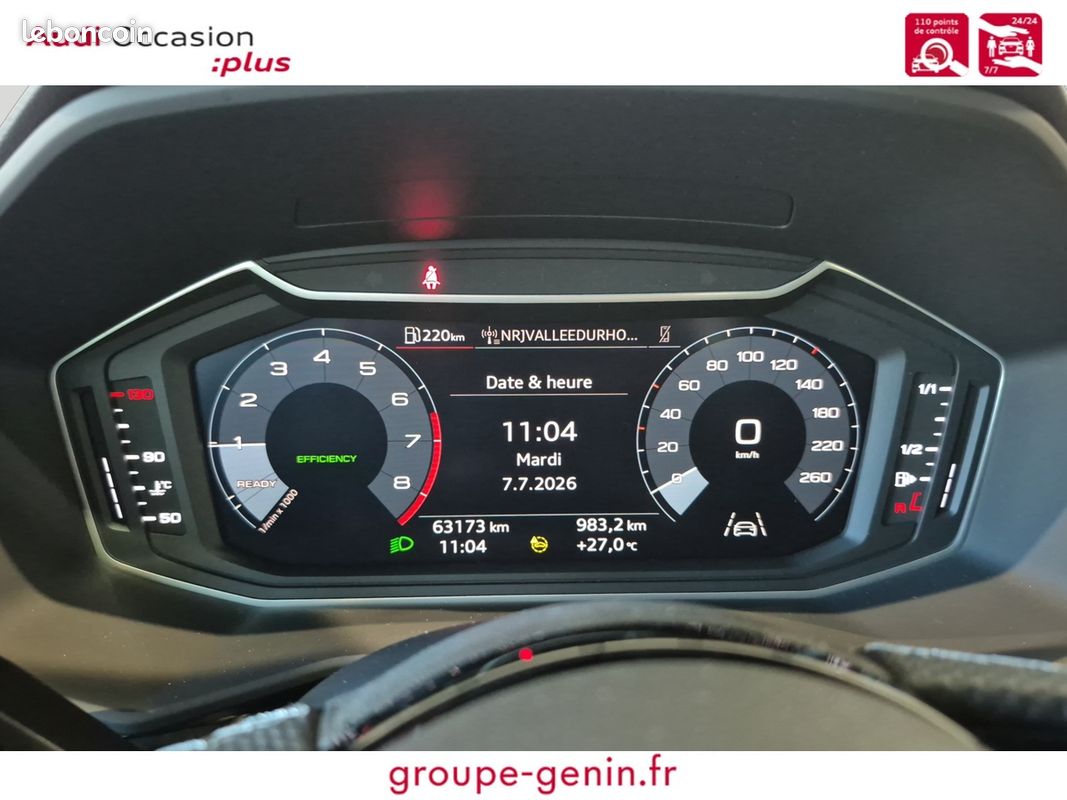 AUDI A1 Sportback 30 TFSI 110 ch BVM6 S Line (image 10)