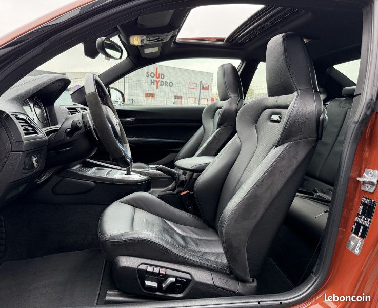Bmw M2 COUPE (F87) Compétition 3.0 410 ch DKG / Toit ouvrant / Orange Sunset (image 11)