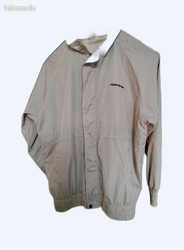 Blouson homme beige (image 1)