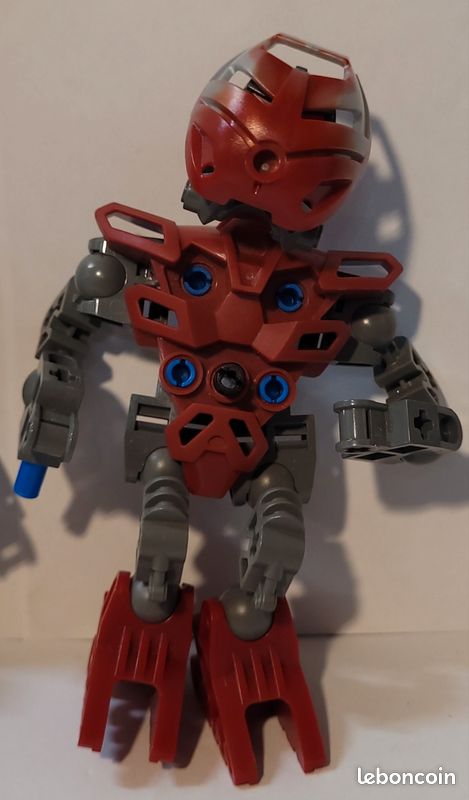 Lot LEGO Bionicle Matoran Metru Nui (4) + Slizer 8501 - 2004 (image 6)