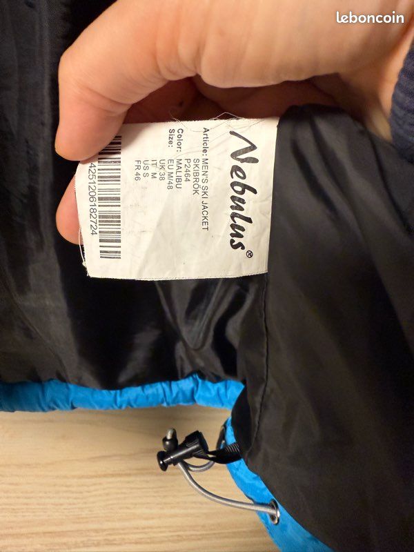 Veste ski homme Nebulus M/48 Sport Plein air